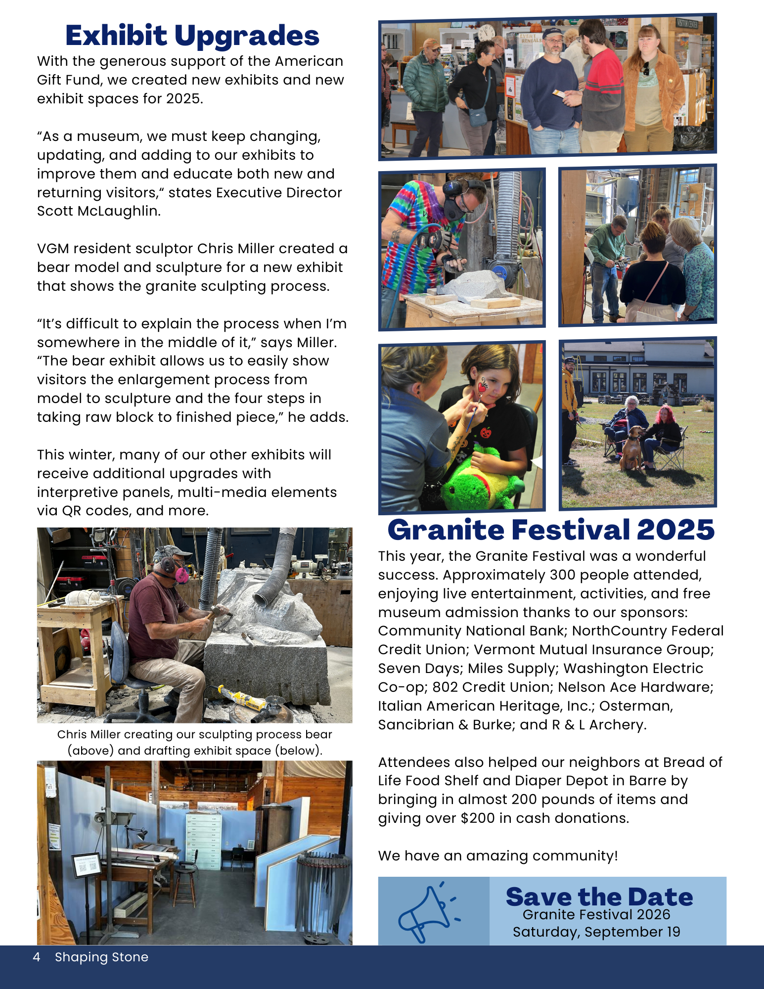 Fall/Winter 2025 Newsletter